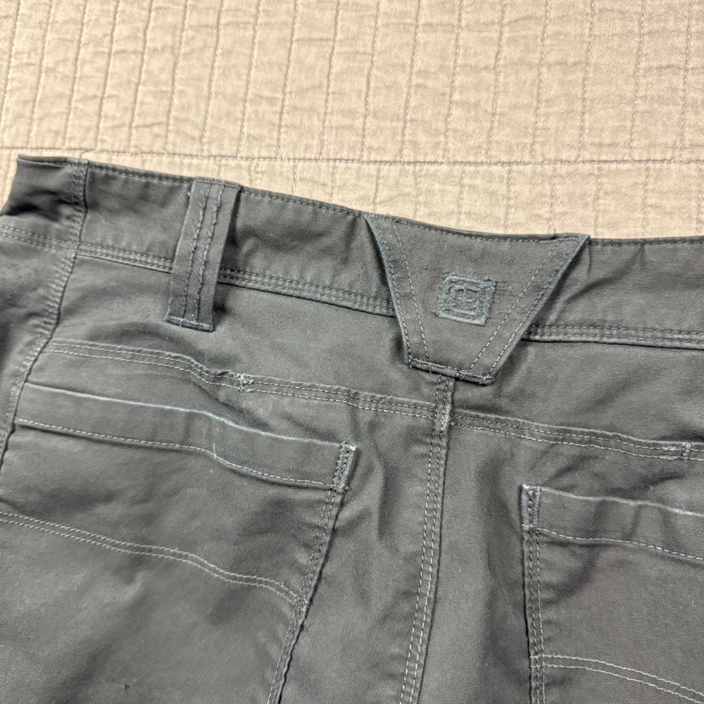 5.11 Tactical Men 34x34 (32x34) Apex Pants Black Cargo Straight Leg Utility Work - Picture 8 of 15